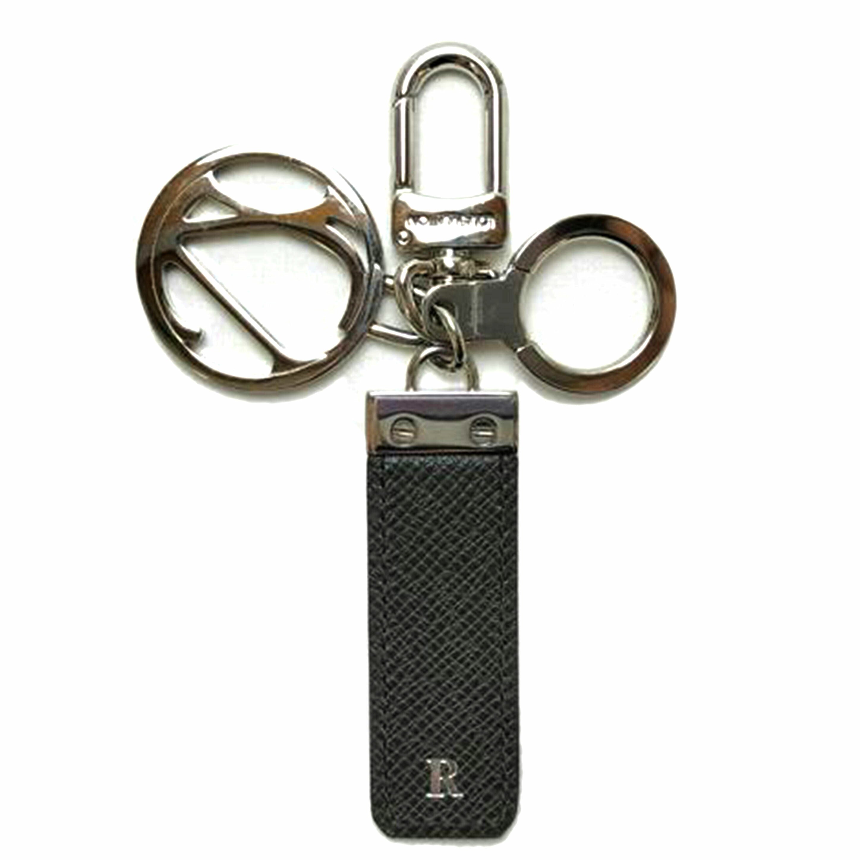 LV ルイヴィトン/ポルトクレ LV クラブ タイガ キーリング イニシャル入リ/M65046//CX1120/ABランク/52