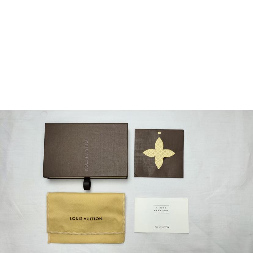 LV ルイヴィトン/ポルトクレ LV クラブ タイガ キーリング イニシャル入リ/M65046//CX1120/ABランク/52