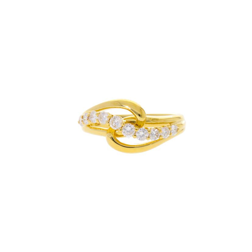 / K18ダイヤリング0.50ct//Aランク/75