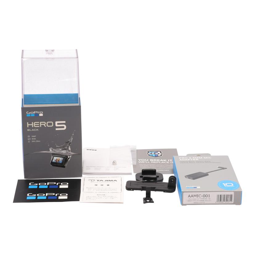 GoPro ゴープロ/アクションカメラ/GoPro HERO5 BLACK//C3161125073432/Bランク/77