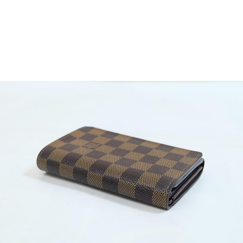 LV ルイヴィトン/ポルトモネ・ビエ・トレゾール/ダミエ/エベヌ/N61730//CA1***/Bランク/71