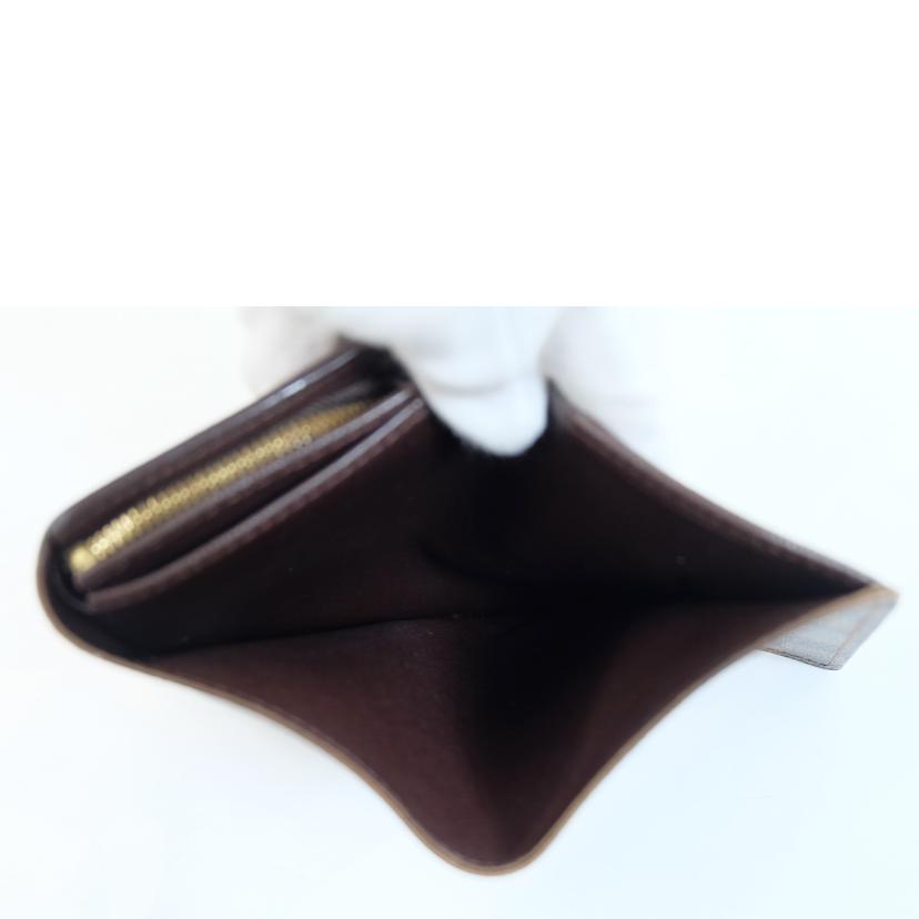 LV ルイヴィトン/ポルトモネ・ビエ・トレゾール/ダミエ/エベヌ/N61730//CA1***/Bランク/71