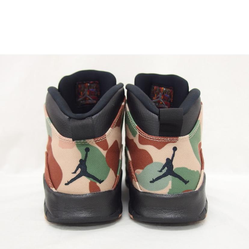 NIKE ナイキ/エアジョーダン10レトロ/ダックモカ/スニーカー/310805-200//ABランク/04