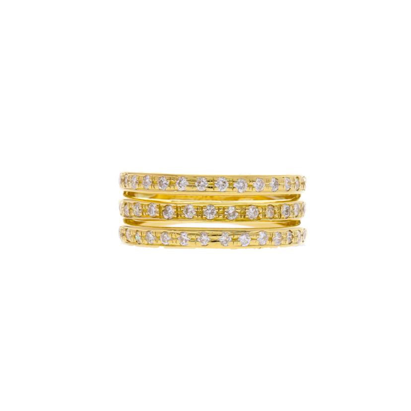 / K18ダイヤリング0.51ct//Aランク/75