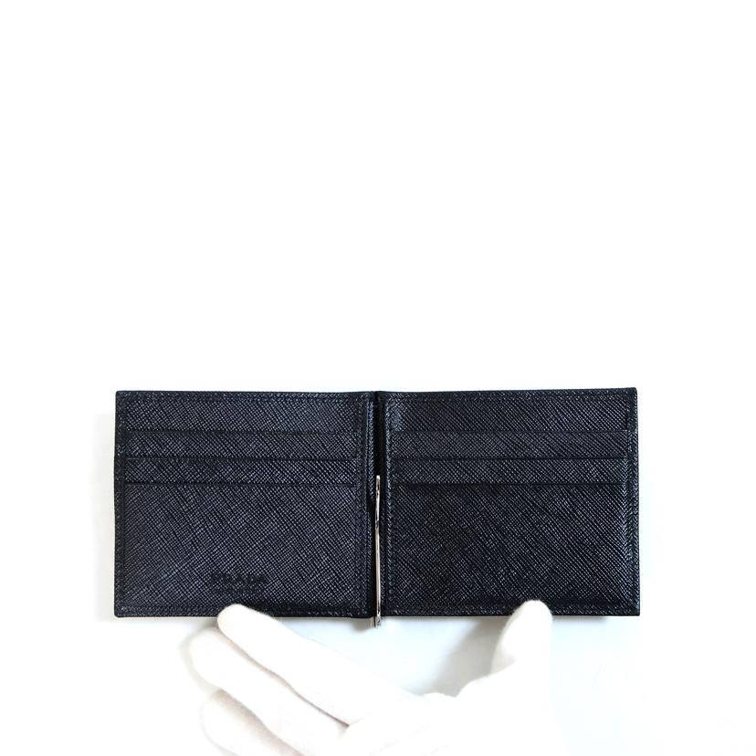 PRADA プラダ/マネークリップ/NERO/2MN077//Aランク/71