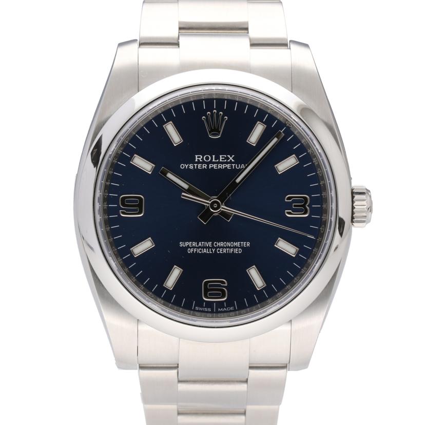 ROLEX ロレックス 腕時計 ランダムシリアル 2020年新ギャラ ステンレス メンズ/オイスターパーペチュアル・ネイビー/ランダム番/114200//799085E1/SAランク/75