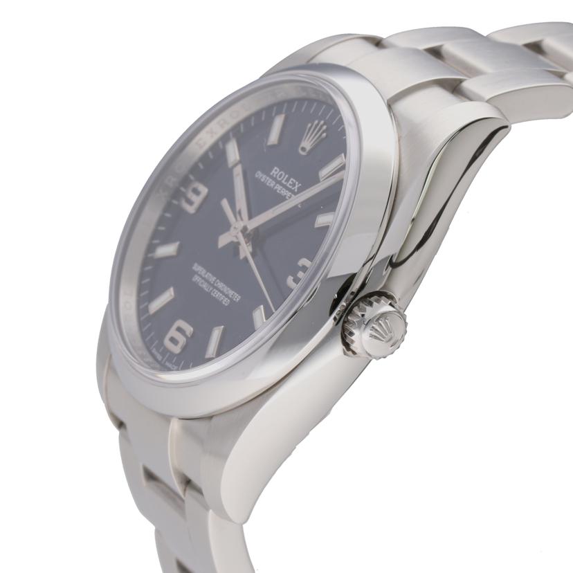 ROLEX ロレックス 腕時計 ランダムシリアル 2020年新ギャラ ステンレス メンズ/オイスターパーペチュアル・ネイビー/ランダム番/114200//799085E1/SAランク/75