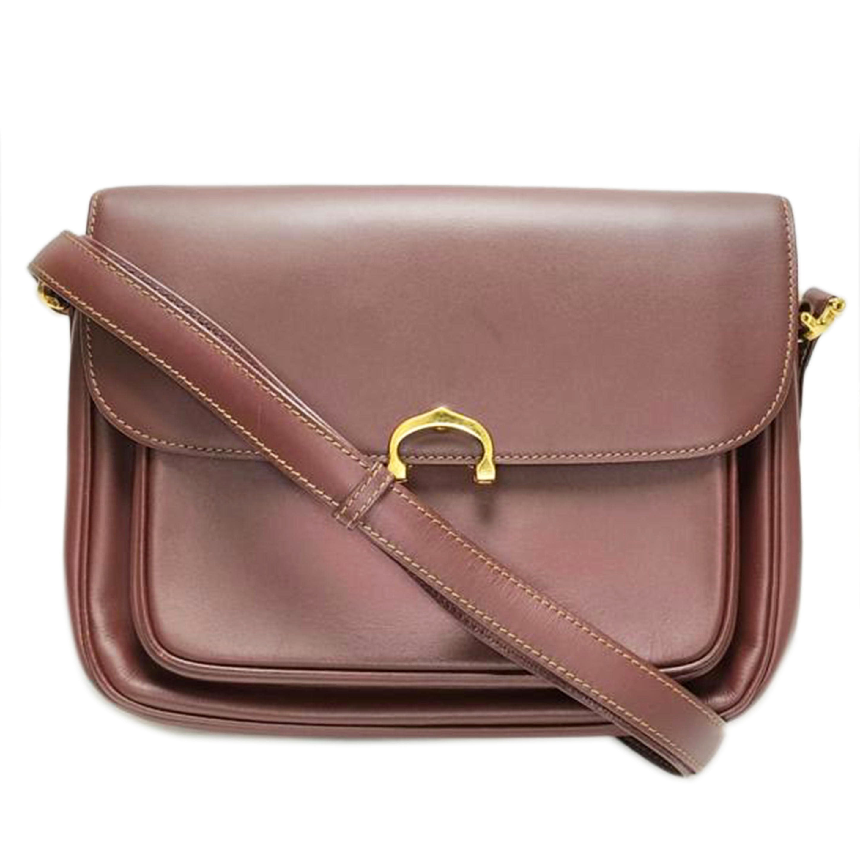 Cartier/マストライン ショルダーバッグ ボルドー ヴィンテージ//CL025322/Bランク/52