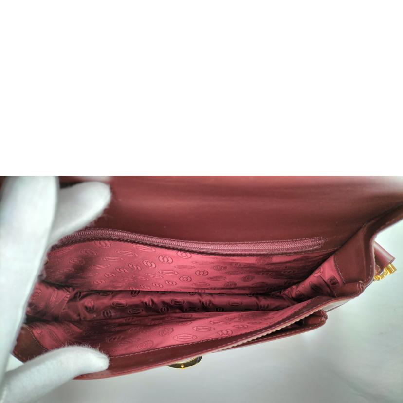 Cartier/マストライン ショルダーバッグ ボルドー ヴィンテージ//CL025322/Bランク/52
