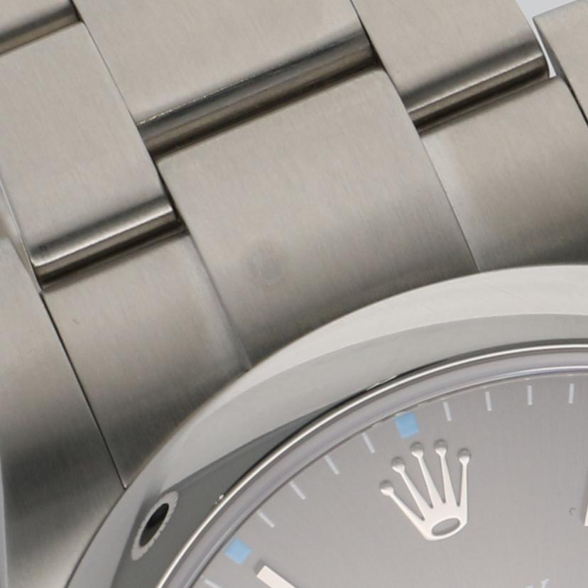 ROLEX ロレックス 腕時計 ランダムシリアル 2018年保証書 ステンレス メンズ/オイスターパーペチュアル39・ダークロジウム/ランダム番/114300//268*****/Aランク/93