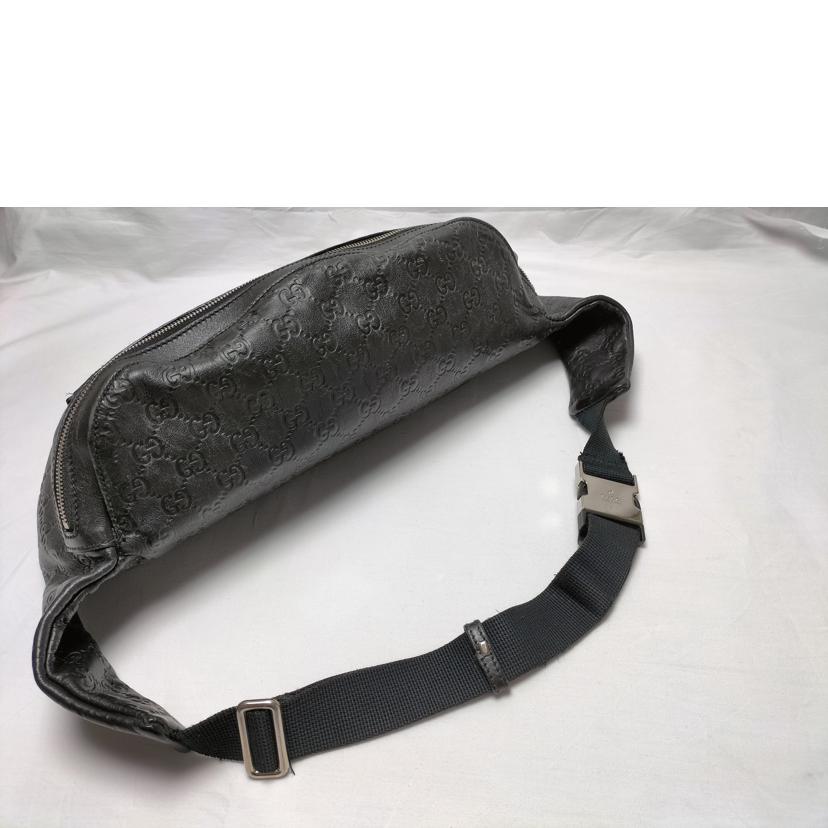 GUCCI グッチ/シマ レザー ボディーバッグ/246409//520981/Bランク/52