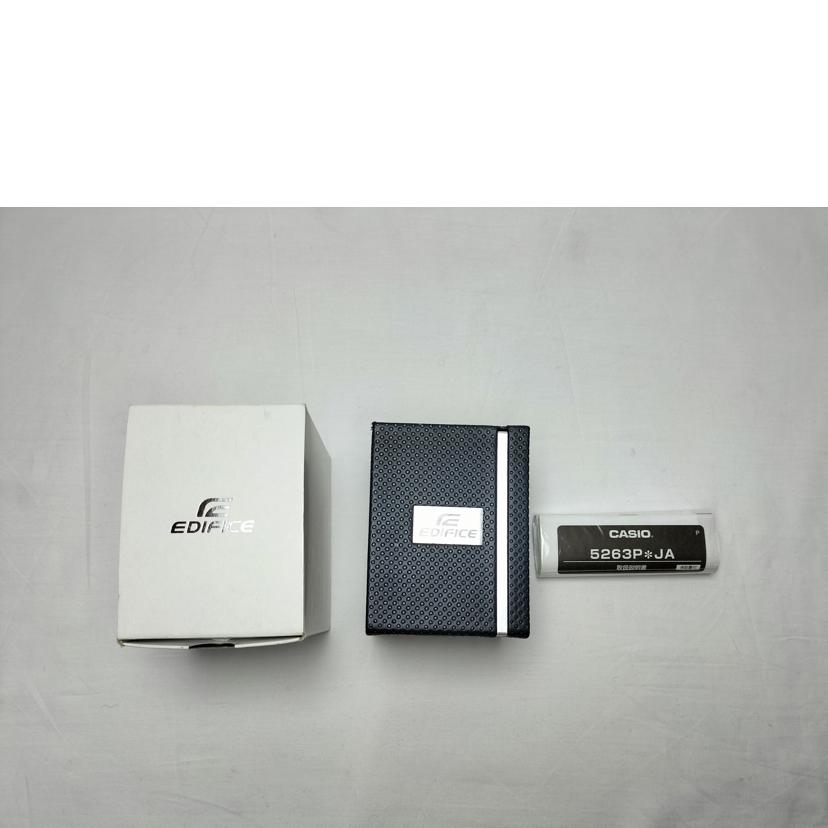 CASIO カシオ/EDIFICE ソーラー クロノグラフ/EQW-T610D-7AJF//530505/ABランク/52