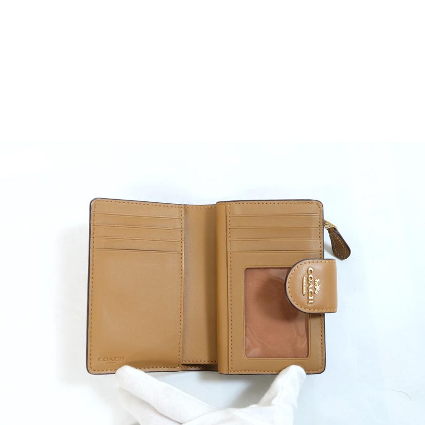 COACH コーチ/PVCシグネチャーL字ファスナーミディアムウォレット/C0082//F23**/Aランク/71