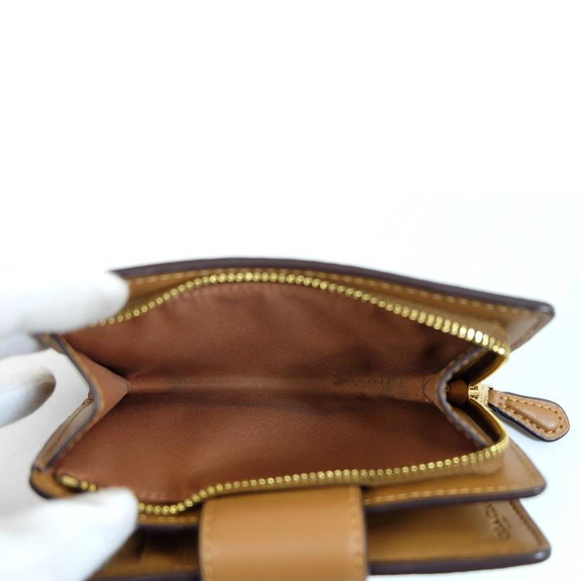 COACH コーチ/PVCシグネチャーL字ファスナーミディアムウォレット/C0082//F23**/Aランク/71