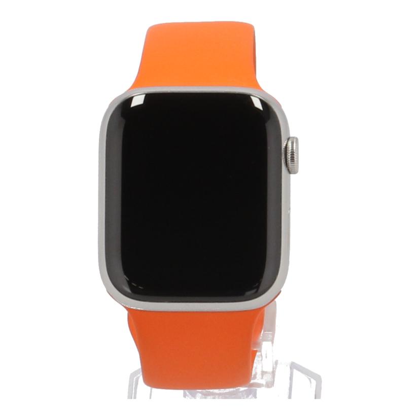 Apple アップル/Apple watch HERMES Series 7 45mm/MKMV3J/A//WXXYH4J0NJ/Bランク/09