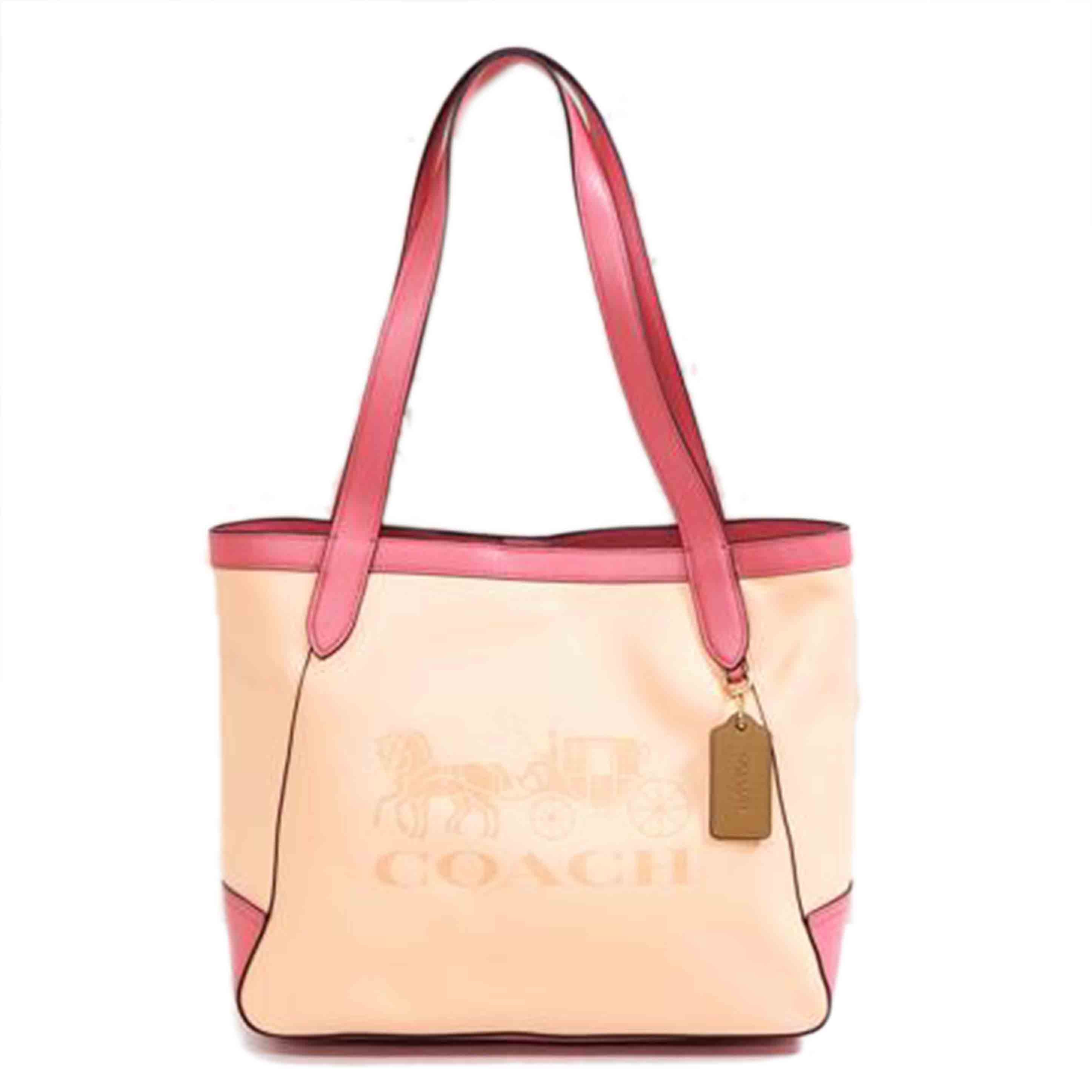 COACH コーチ/カラーブロックウィズホースアンドキャリッジトート/C5676//A22**/Aランク/71