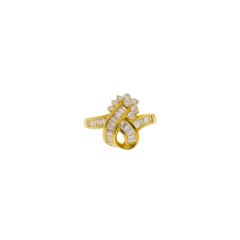/ K18ダイヤR0.72/0.28ct#12//Aランク/75