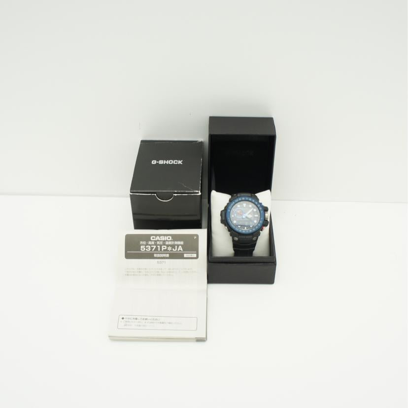 CASIO カシオ CASIO G-SHOCK ガルフマスター 電波ソーラー メンズ/G-SHOCK/ガルフマスター/電波ソーラー/GWN-1000B-1BJF//201*****/ABランク/37