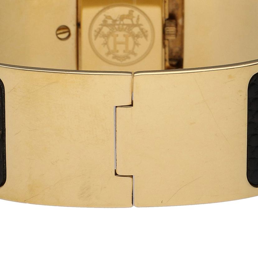 HERMES エルメス HERMES ロケバングルウオッチ レディース クオーツ/ ロケバングルウォッチ/レディース/クオーツ/L01.201//107****/Bランク/37