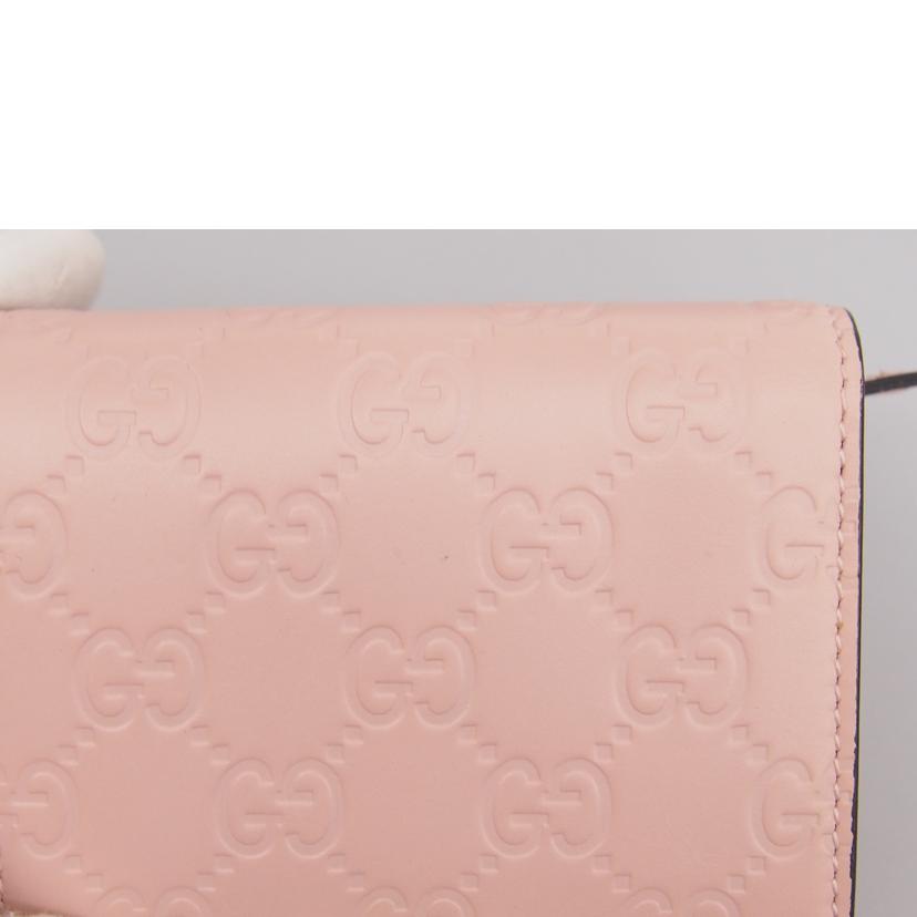 GUCCI グッチ/グッチシマキャットヘッドレザー財布/548057//1147/ABランク/76