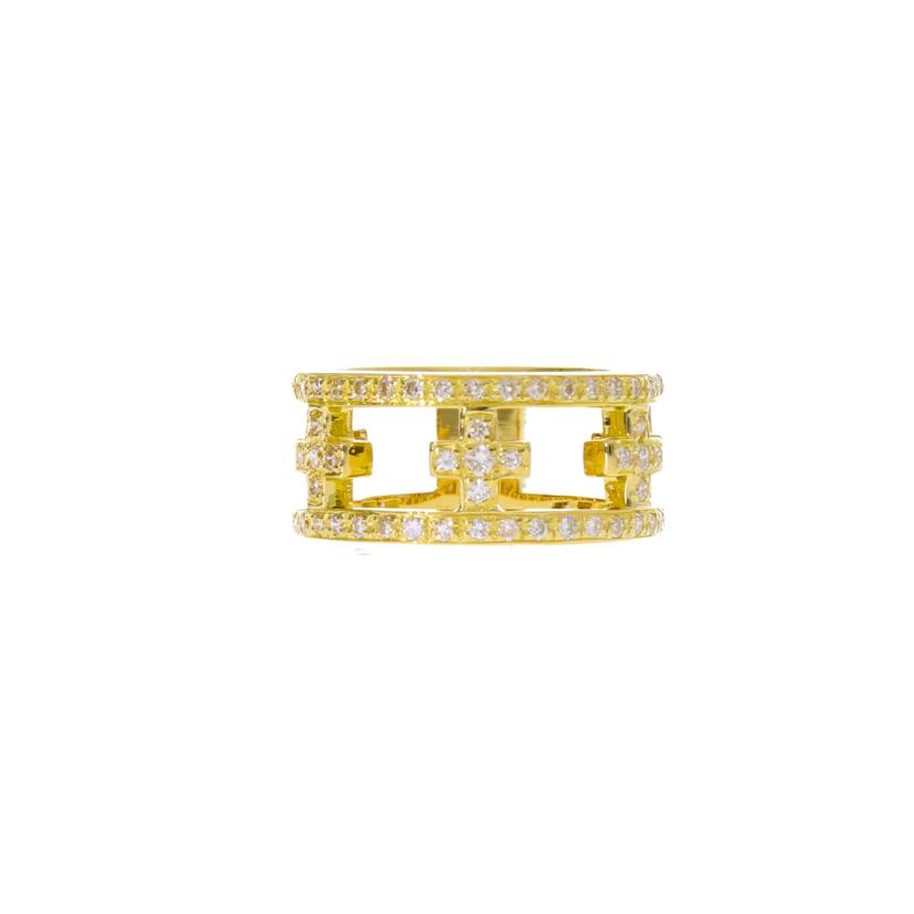 / K18ダイヤリング0.67ct//Aランク/75