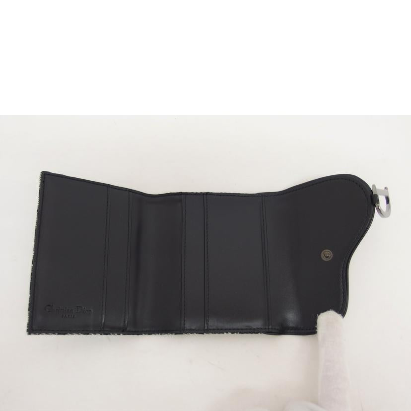 Dior ディオール/サドル・トロッター柄/三つ折りカードケース//TR0052/Aランク/04