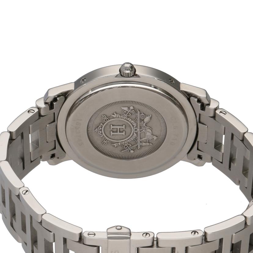 HERMES エルメス/クリッパー・オレンジ/メンズ/クオーツ/CL6.710//165****/ABランク/75