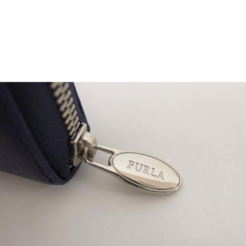 FURLA フルラ/ラウンドファスナー長財布/パープル//Aランク/04