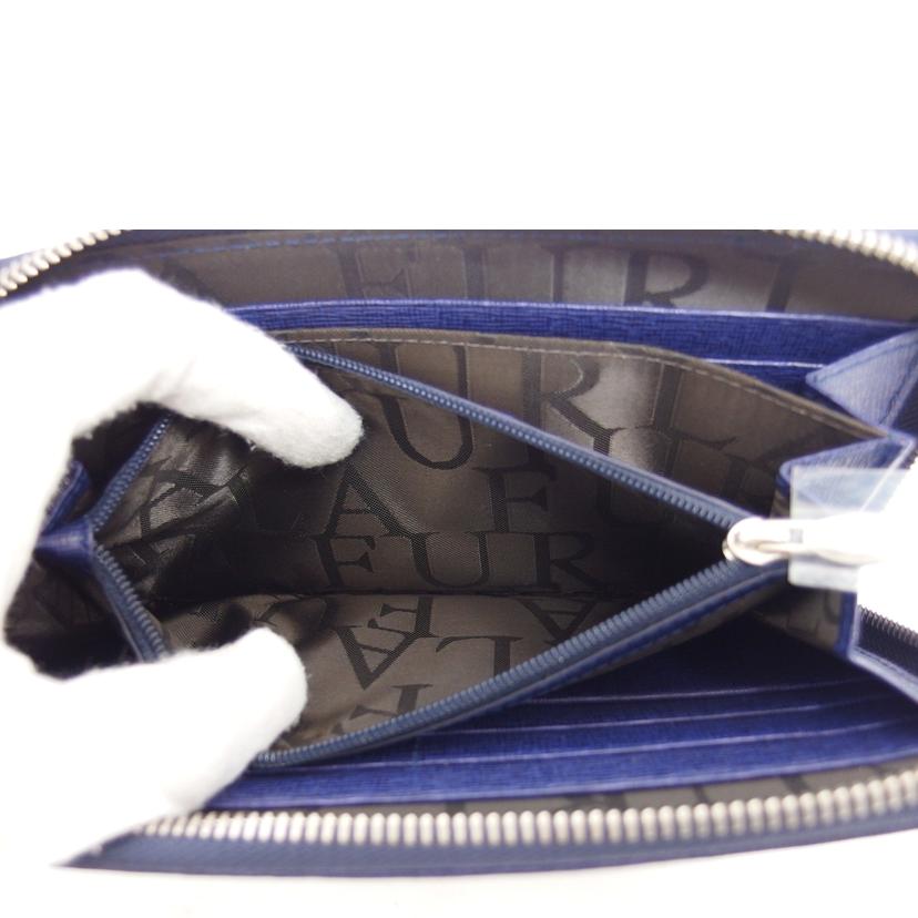 FURLA フルラ/ラウンドファスナー長財布/パープル//Aランク/04