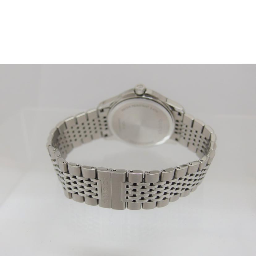 GUCCI グッチ アナログウォッチ/Gタイムレス/ピンク文字盤デイトウォッチ/クォーツ/126.4//144*****/Bランク/04