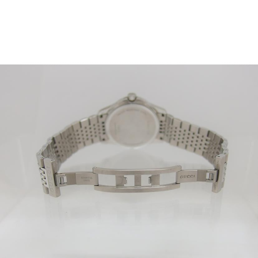 GUCCI グッチ アナログウォッチ/Gタイムレス/ピンク文字盤デイトウォッチ/クォーツ/126.4//144*****/Bランク/04