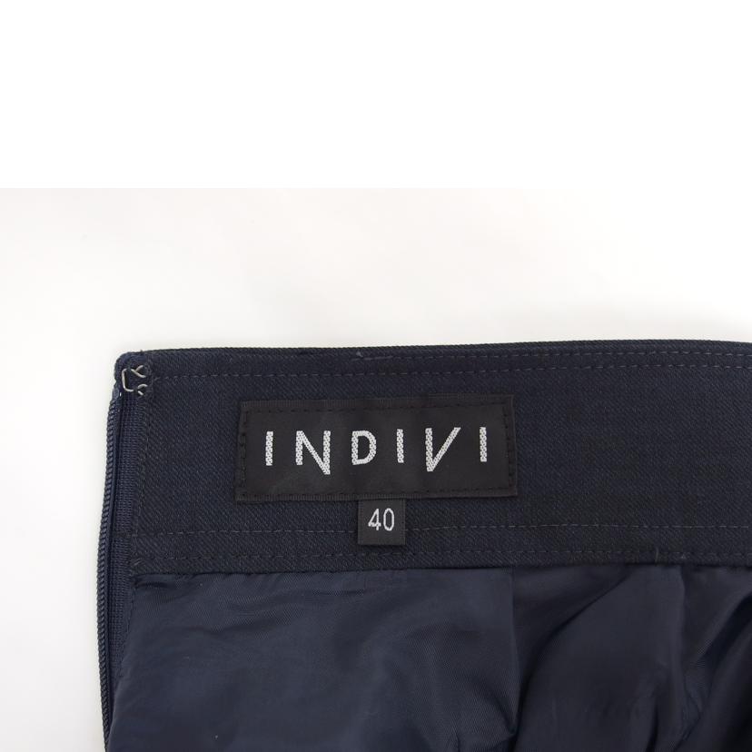 INDIVI インディヴィ/ロングスカート/ネイビー//Aランク/04