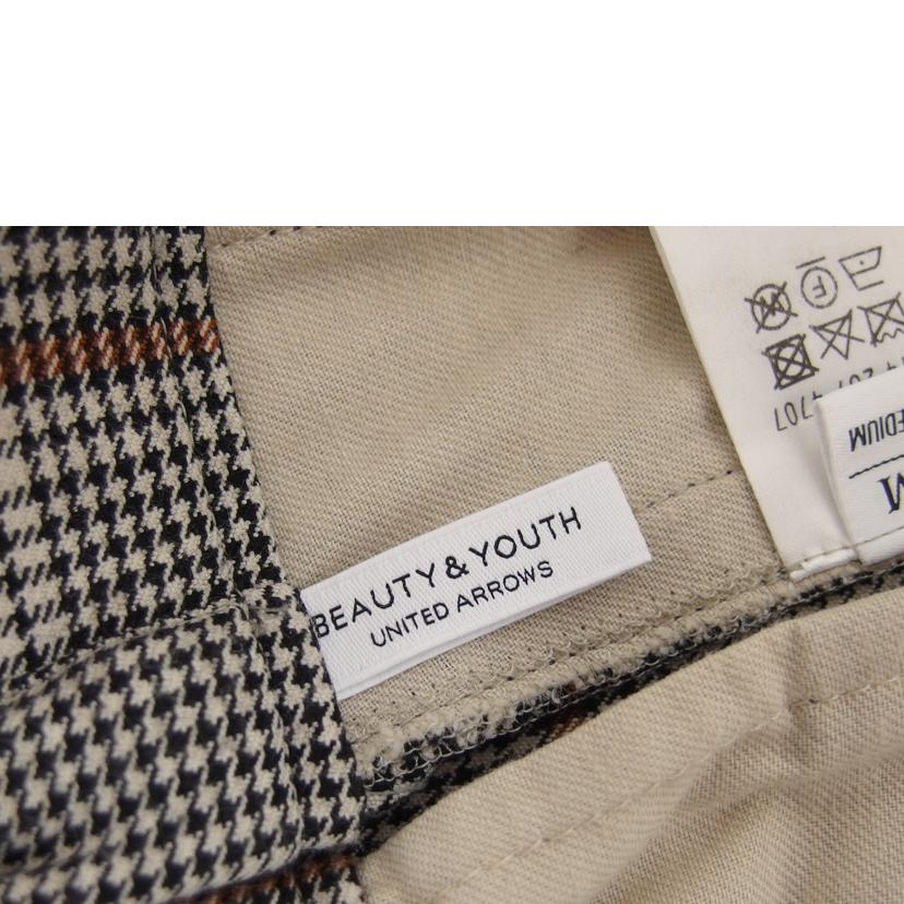 UNITED ARROWS ユナイテッドアローズ/BEAUTY&YOUTHビューティーアンドユース/センタープレイスチェック柄ボトムス//ABランク/04