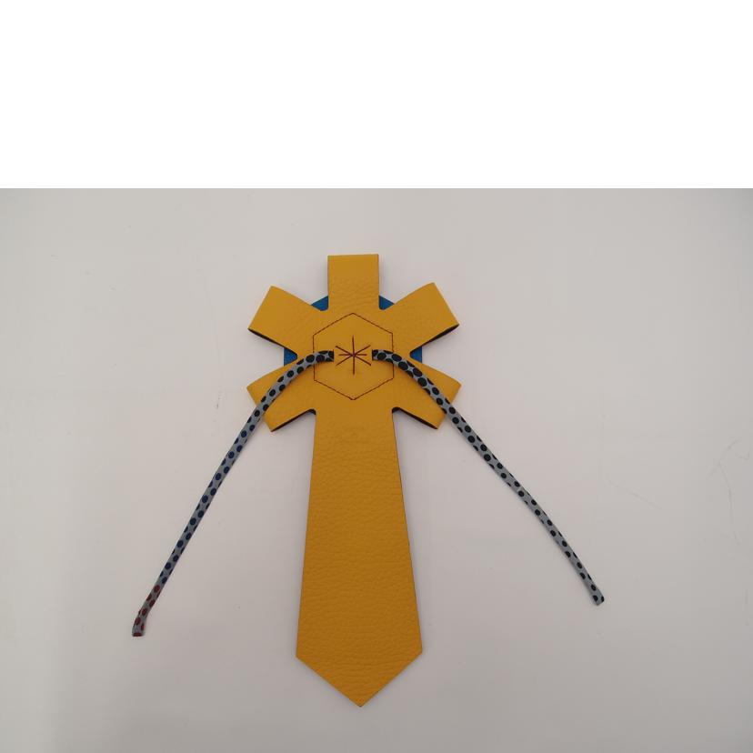 HERMES エルメス バッグチャーム 小物 レザー/プティアッシュ・コケードエグザゴン/マルチカラー/H1060618//SAランク/69