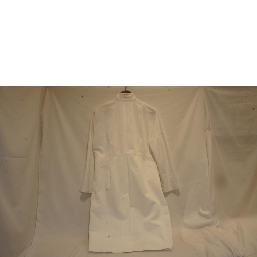 HERMES エルメス/セリエボタンコットンコートホワイト//Aランク/92
