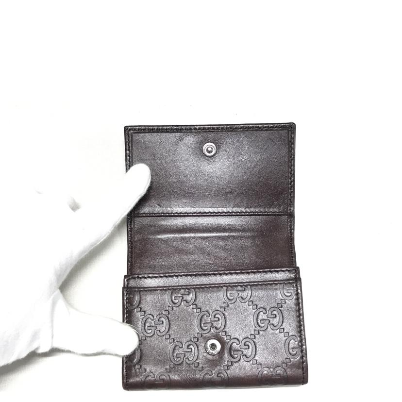 GUCCI グッチ/グッチシマ カードケース/120965//4276/Bランク/51