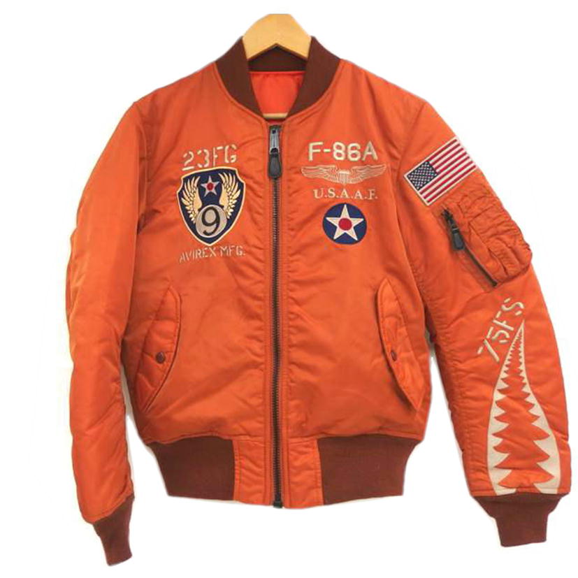 AVIREX アヴィレックス/MA-1/フライトジャケット/FLYING SHARKS/6172151//ABランク/82