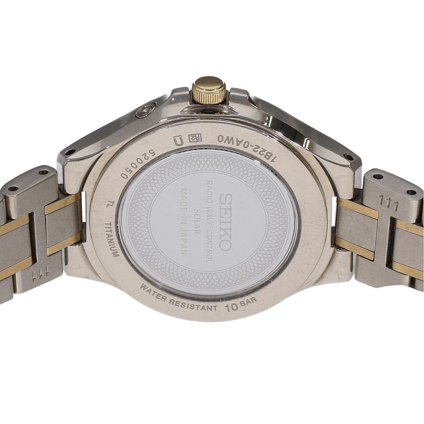 SEIKO セイコー SEIKO エクセリーヌ・チタニウム レディース 電波ソーラー/エクセリーヌ・チタニウム/レディース/電波ソーラー/SWCW036//520***/ABランク/37