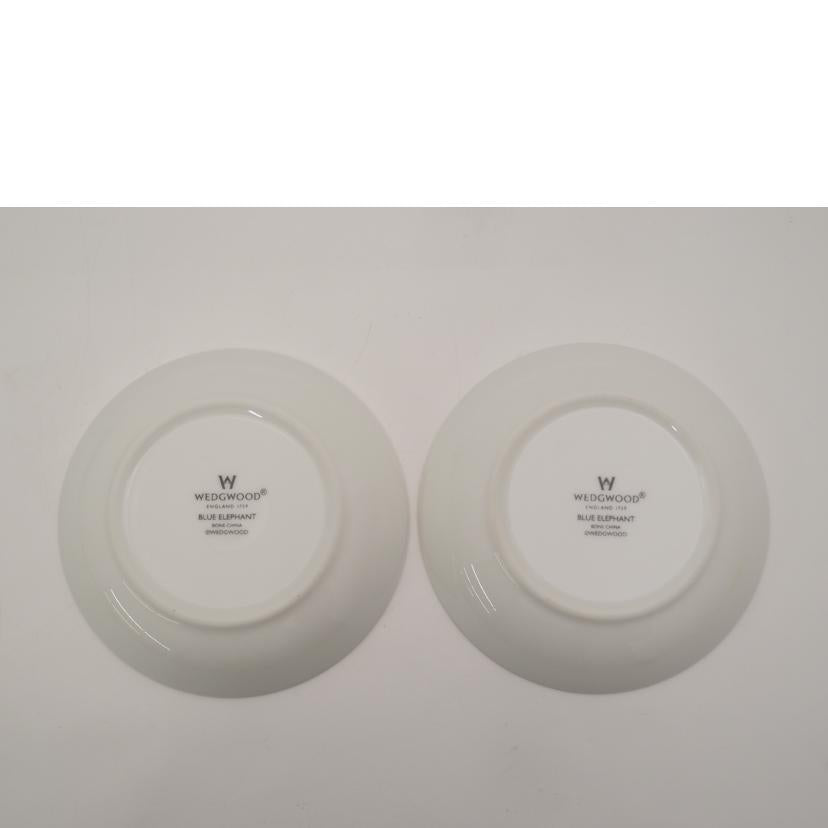 WEDGWOOD ウェッジウッド/ジャパニーズカップ&ソーサー(ペア)/BLUE ELEPHANT//SAランク/69
