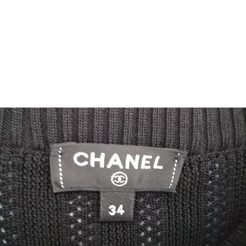 CHANEL シャネル/CHANEL ココマークニット トップス 黒 未使用/P70400K10048 //SAランク/07