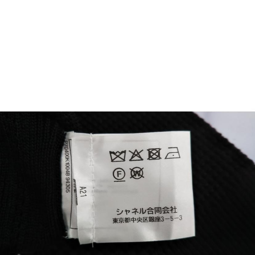 CHANEL シャネル/CHANEL ココマークニット トップス 黒 未使用/P70400K10048 //SAランク/07