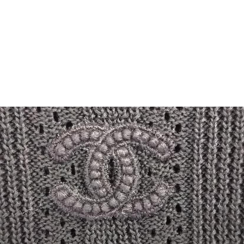 CHANEL シャネル/CHANEL ココマークニット トップス 黒 未使用/P70400K10048 //SAランク/07
