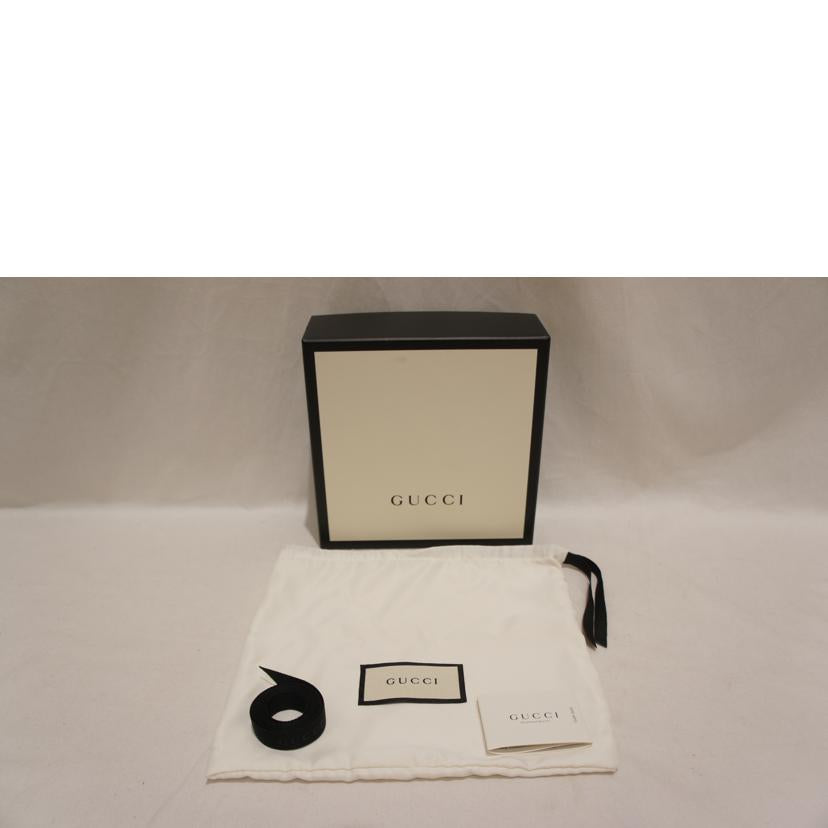 GUCCI グッチ/GGマーモントシャイニーバックルレザーベルト/414516//493075/ABランク/94