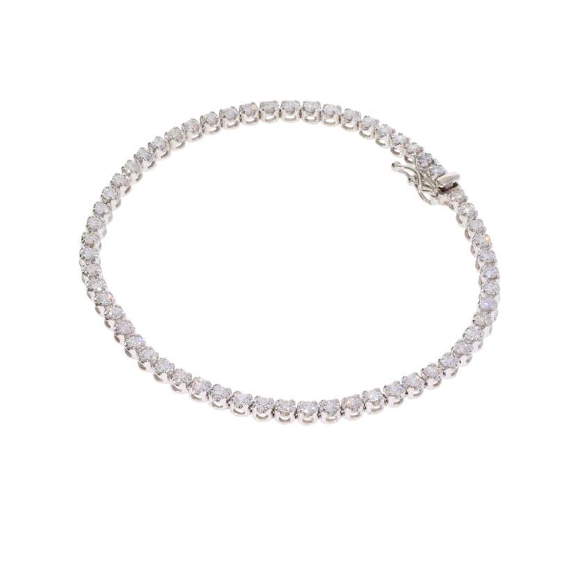 /◎ Pt850ダイヤブレスレット2.00ct//Aランク/75