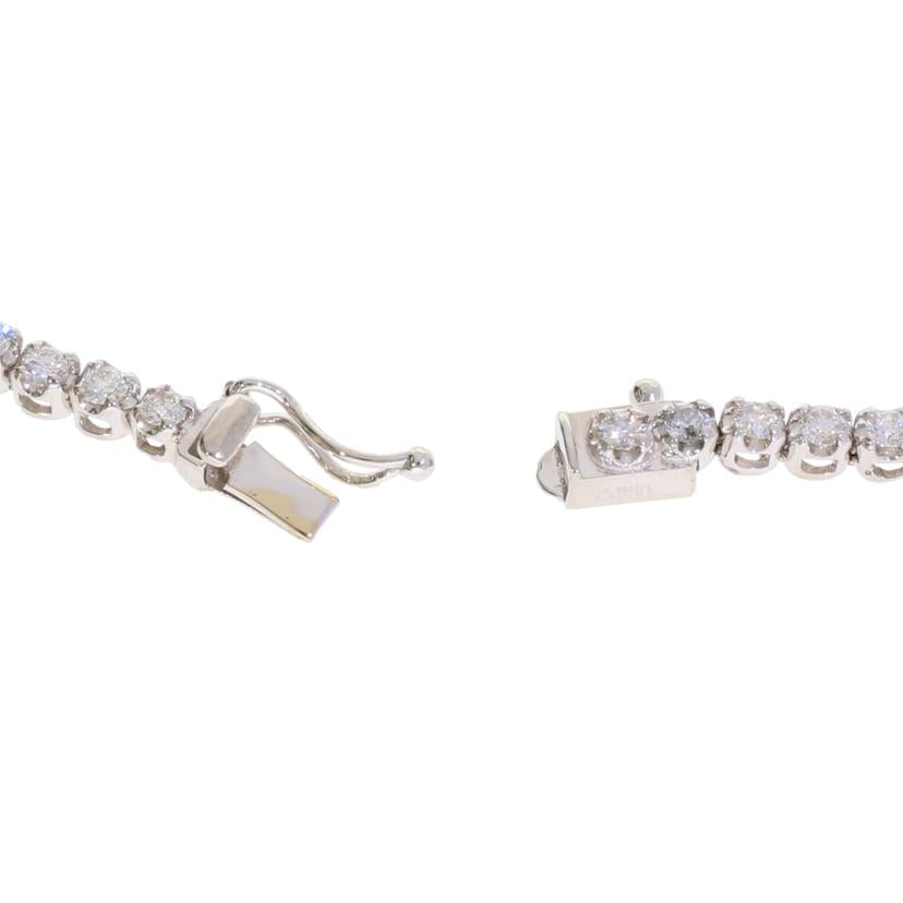 /◎ Pt850ダイヤブレスレット2.00ct//Aランク/75