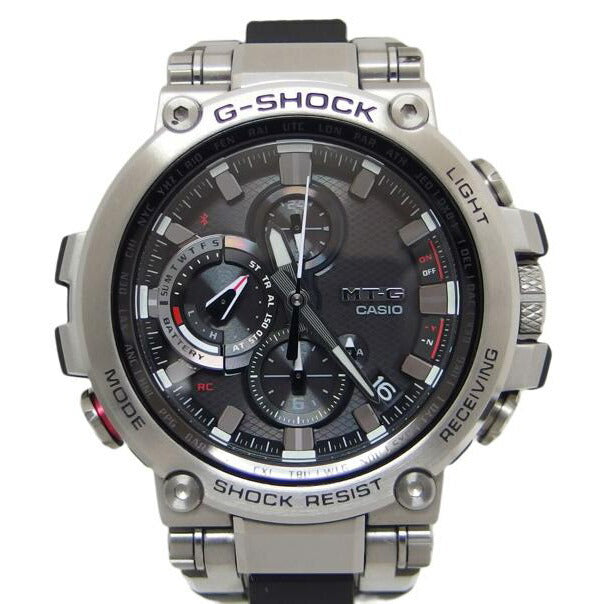 CASIO カシオ/G-SHOCK/MT-Gスマートフォンリンク/電波ソーラー/MTG-B1000-1AJF//201343A0041/Aランク/04