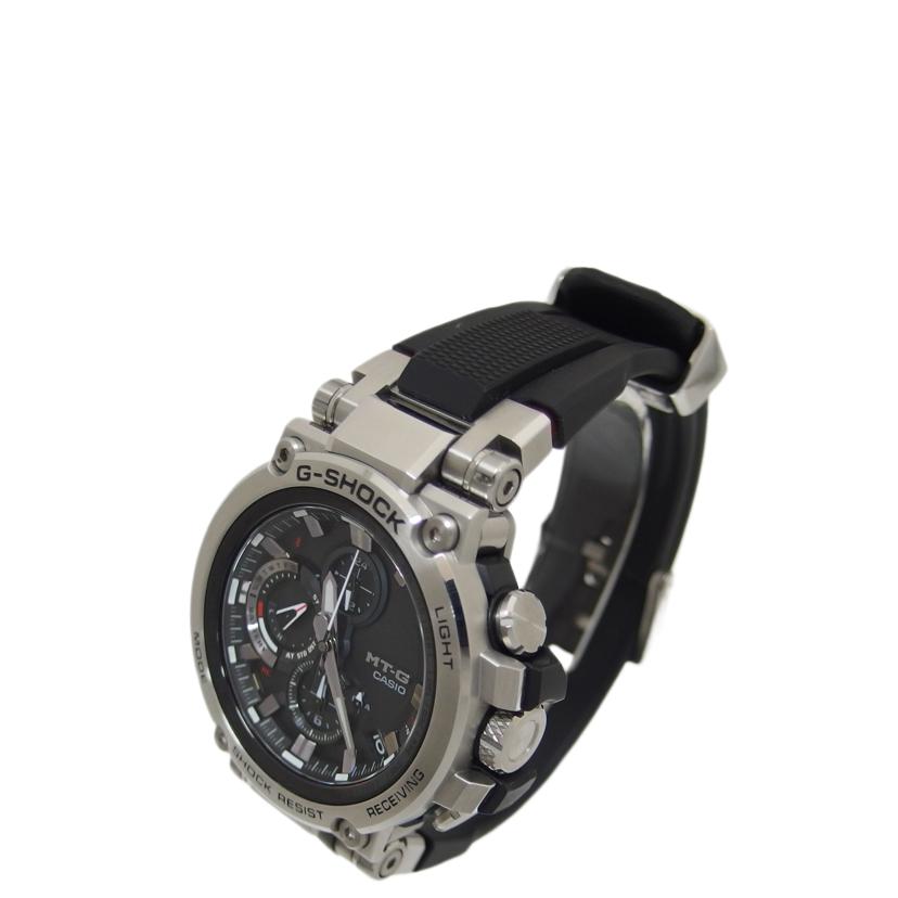 CASIO カシオ/G-SHOCK/MT-Gスマートフォンリンク/電波ソーラー/MTG-B1000-1AJF//201343A0041/Aランク/04