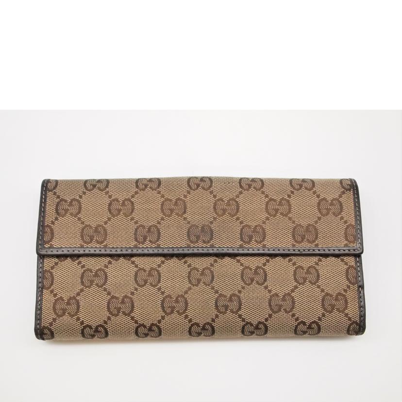 GUCCI グッチ/GGキャンバスWホック長財布/212089・2184//Bランク/13