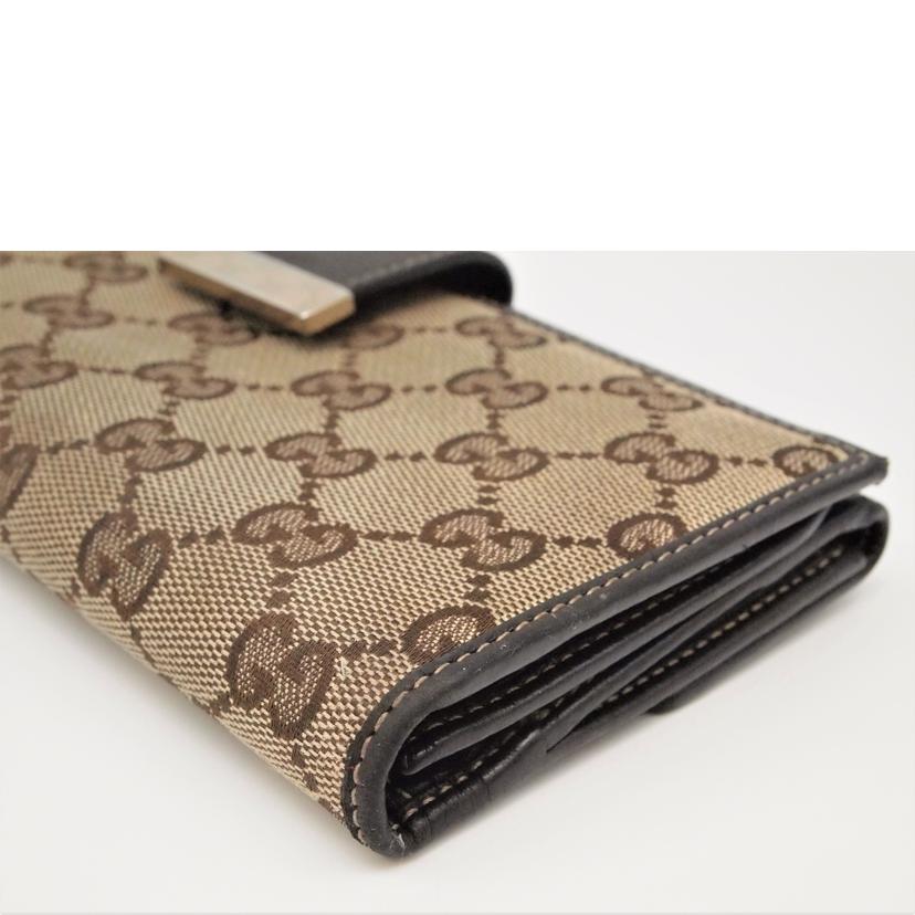 GUCCI グッチ/GGキャンバスWホック長財布/212089・2184//Bランク/13