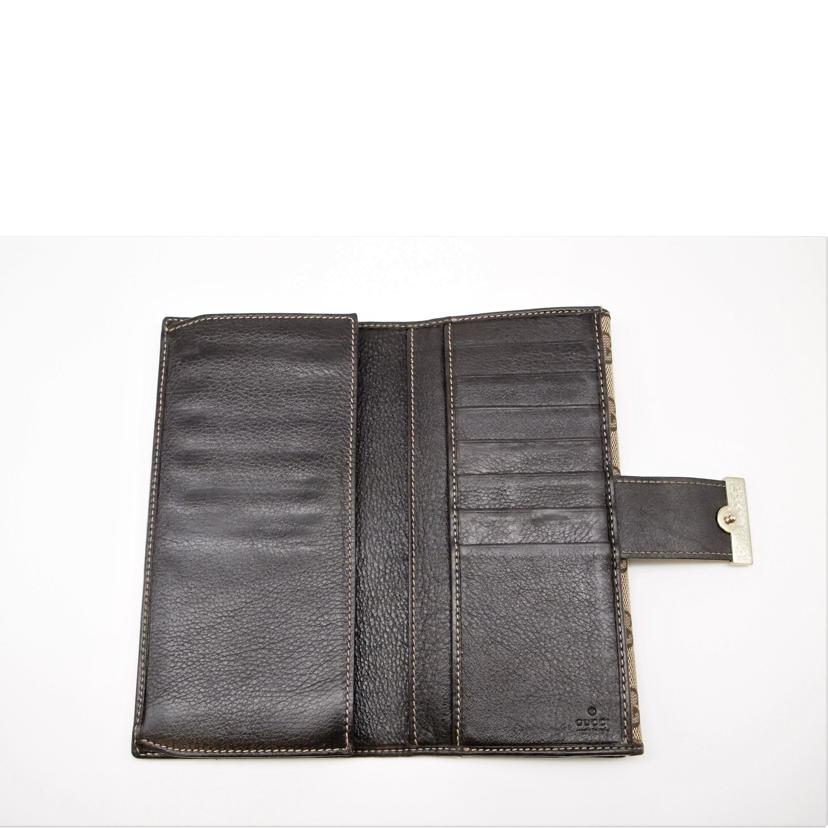 GUCCI グッチ/GGキャンバスWホック長財布/212089・2184//Bランク/13